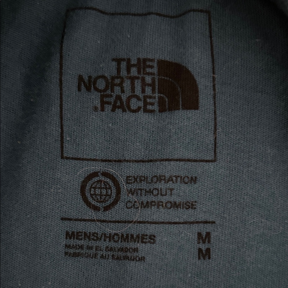 The North Face Men's Teal Short Sleeve Tee - Picture 2 of 3